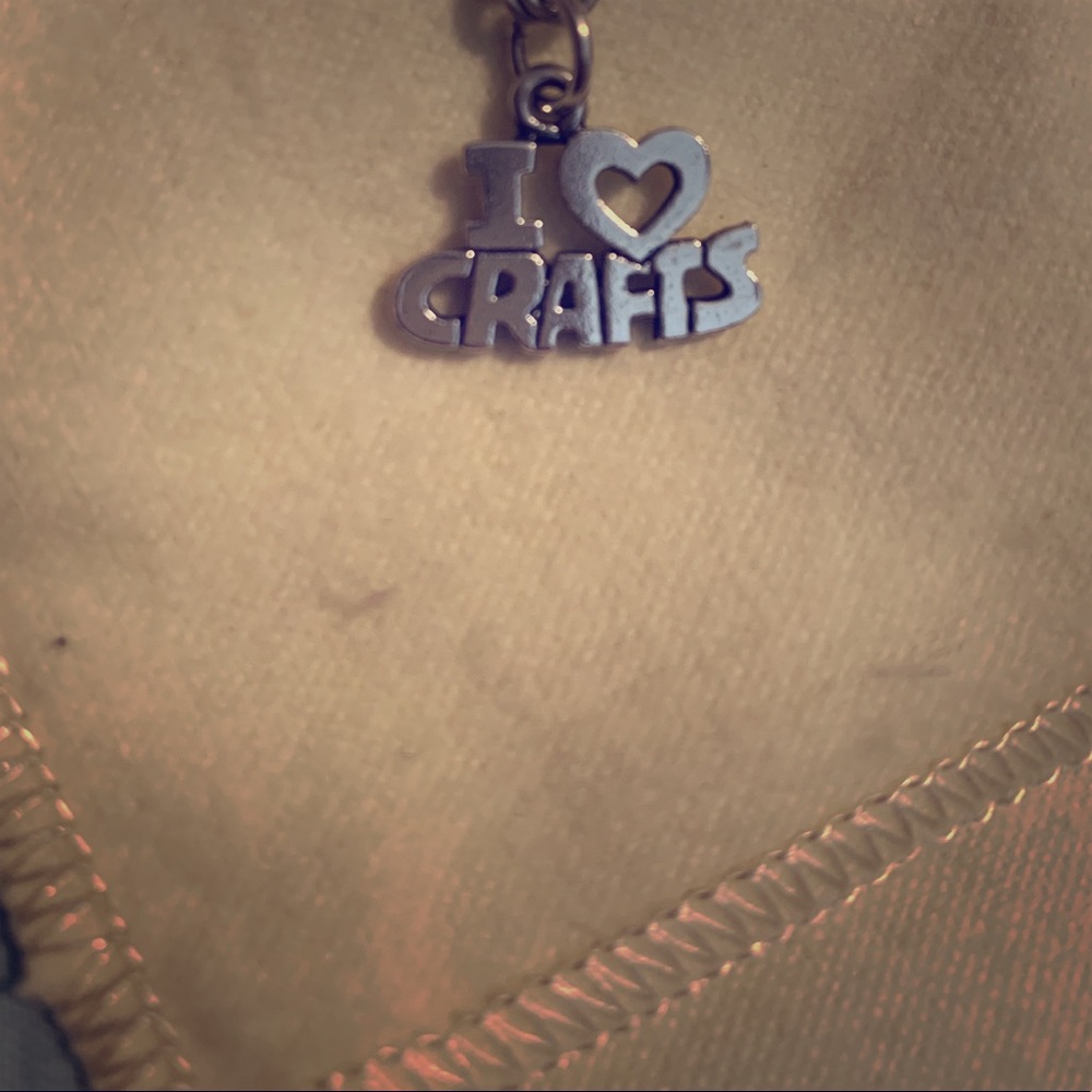 Retired “I Love Crafts” Charm- James Avery